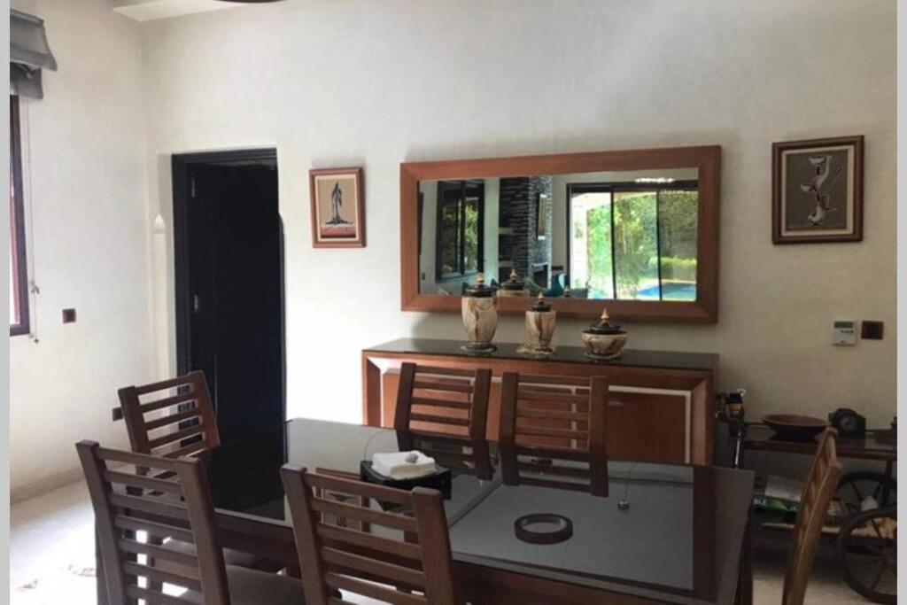 Magnifique Villa Avec Piscine Chauffee Que Pour Famille Marakéš Exteriér fotografie