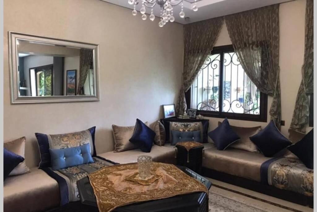Magnifique Villa Avec Piscine Chauffee Que Pour Famille Marakéš Exteriér fotografie