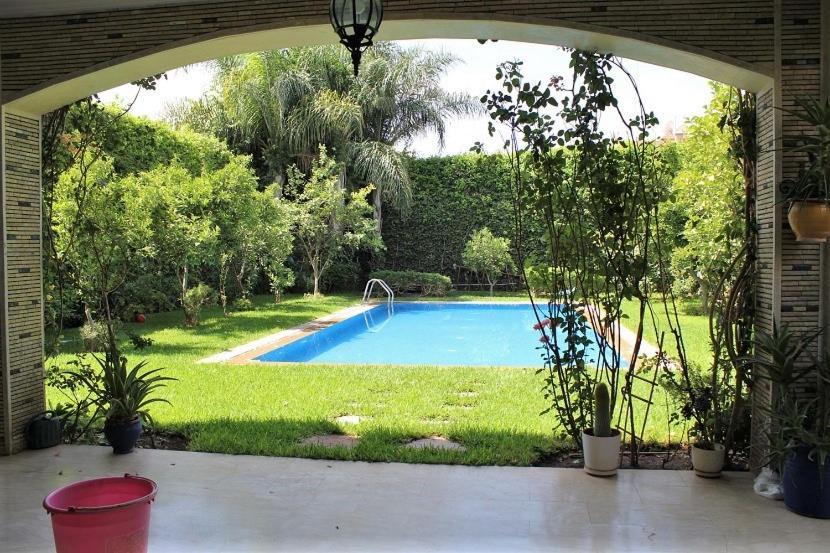 Magnifique Villa Avec Piscine Chauffee Que Pour Famille Marakéš Exteriér fotografie