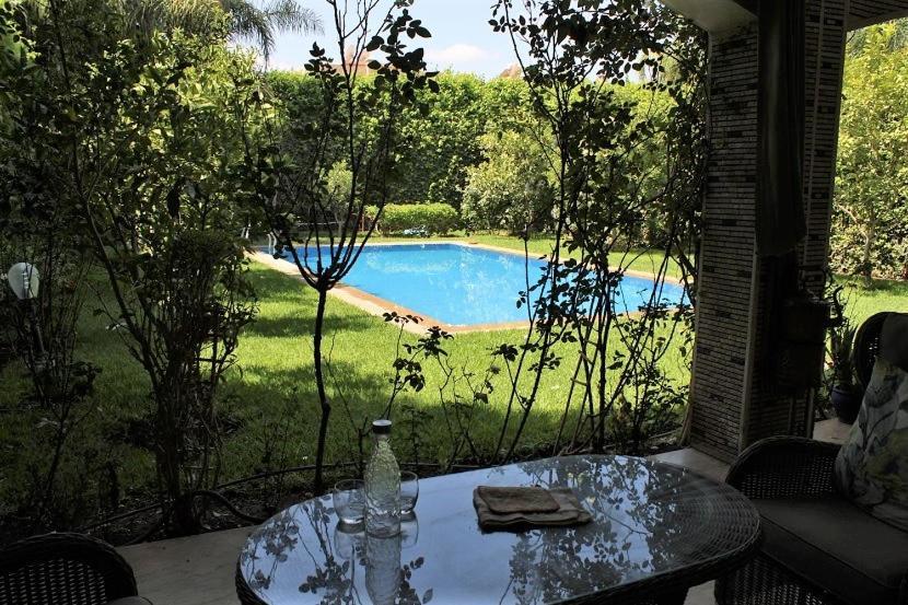 Magnifique Villa Avec Piscine Chauffee Que Pour Famille Marakéš Exteriér fotografie